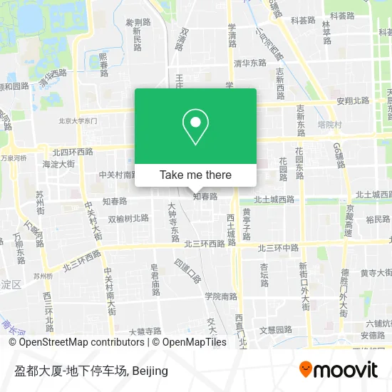 盈都大厦-地下停车场 map