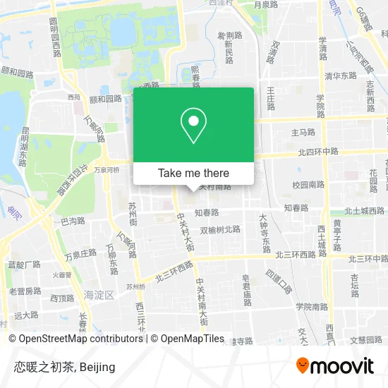 恋暖之初茶 map