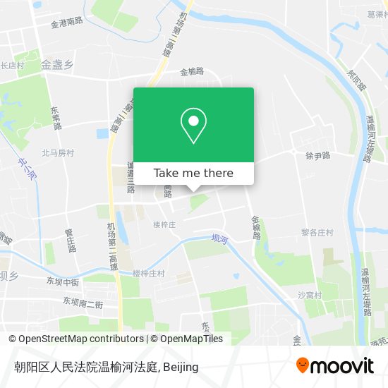 朝阳区人民法院温榆河法庭 map