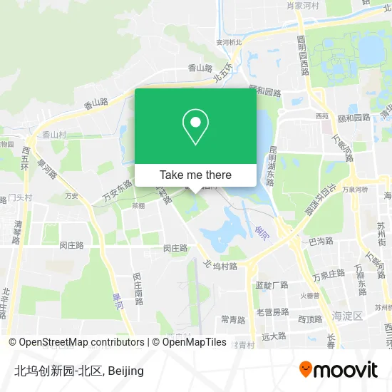 北坞创新园-北区 map