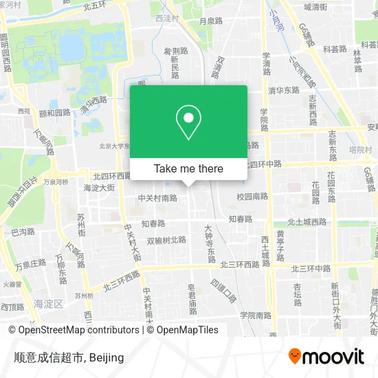 顺意成信超市 map