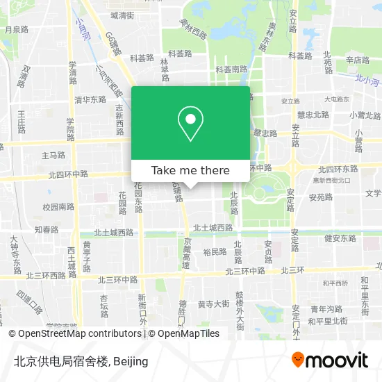 北京供电局宿舍楼 map