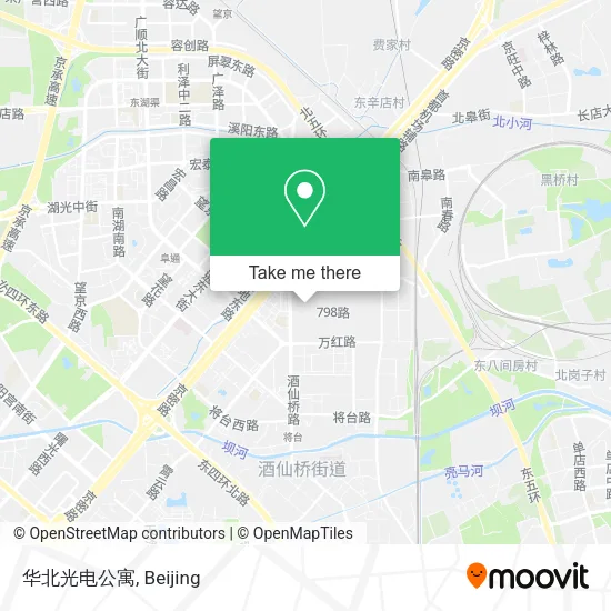 华北光电公寓 map
