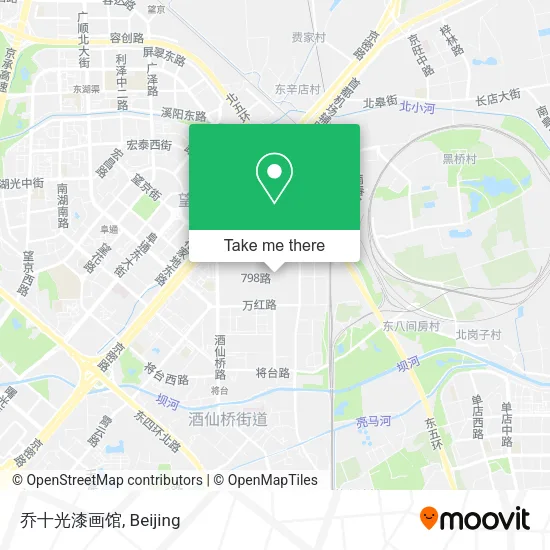 乔十光漆画馆 map