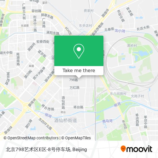 北京798艺术区E区-8号停车场 map