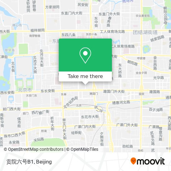 贡院六号B1 map