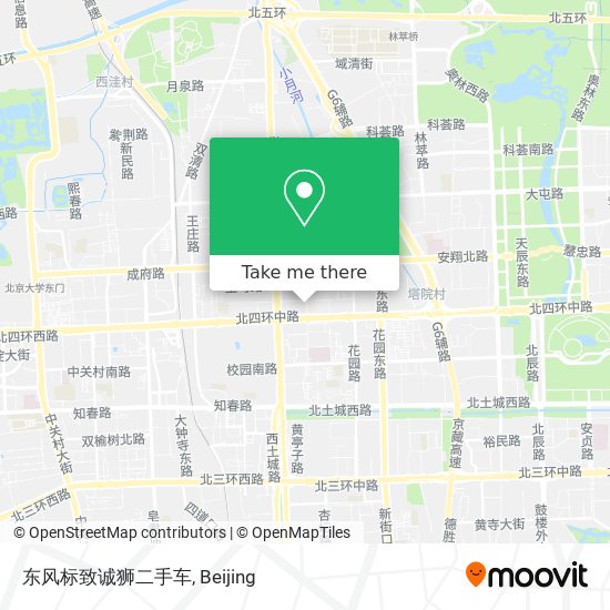 东风标致诚狮二手车 map