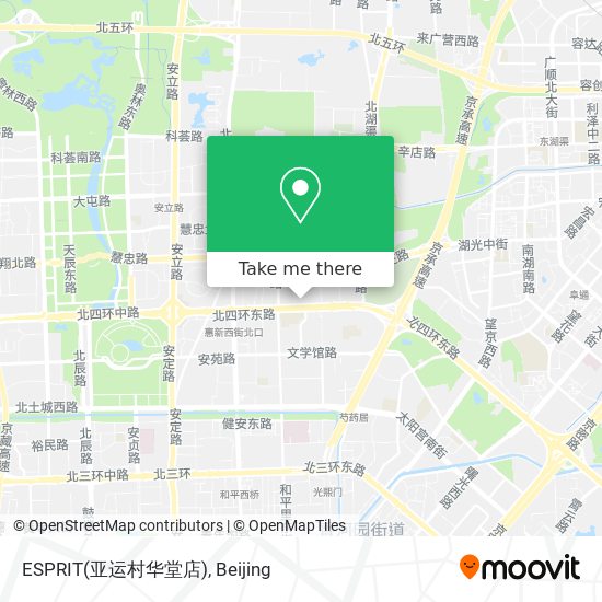 ESPRIT(亚运村华堂店) map