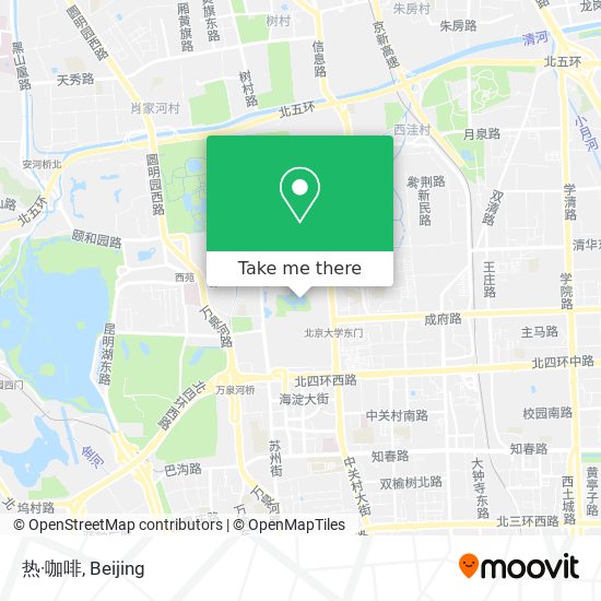 热·咖啡 map