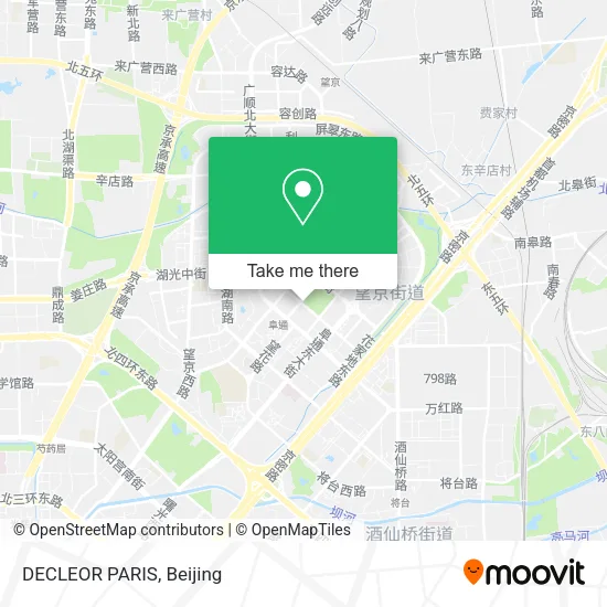 DECLEOR PARIS map