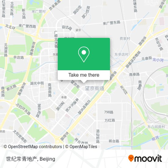 世纪常青地产 map