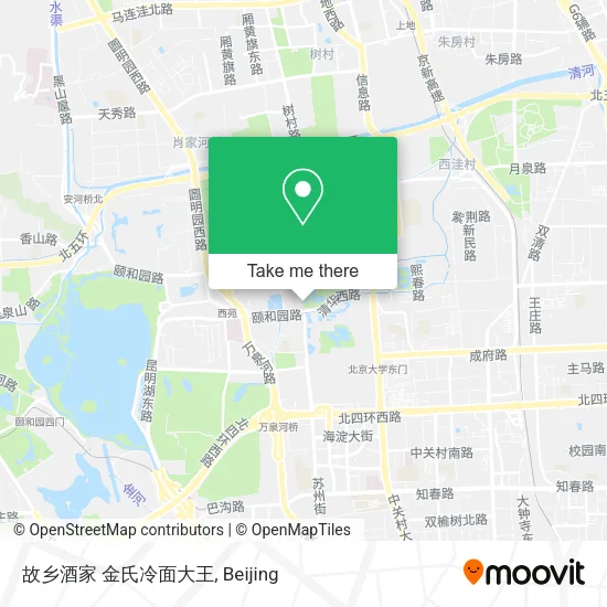 故乡酒家 金氏冷面大王 map