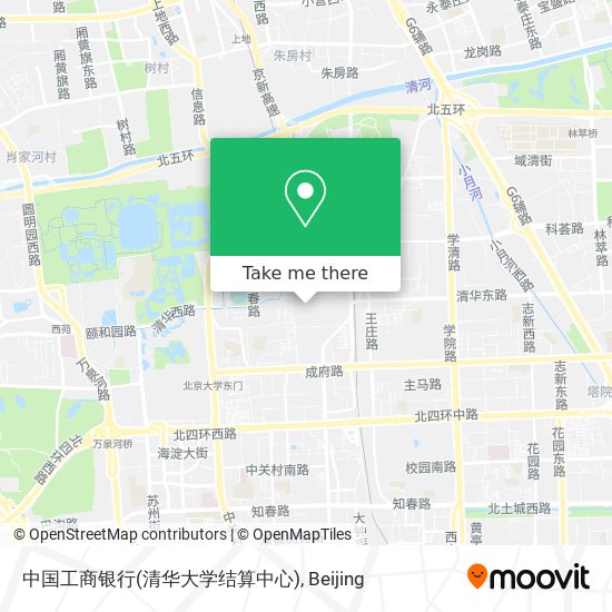 中国工商银行(清华大学结算中心) map