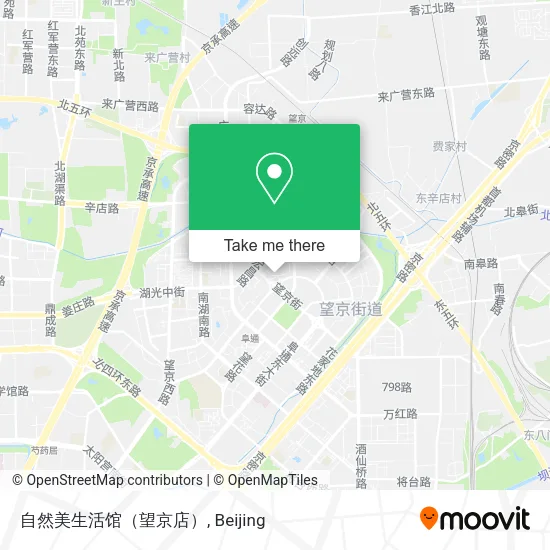 自然美生活馆（望京店） map