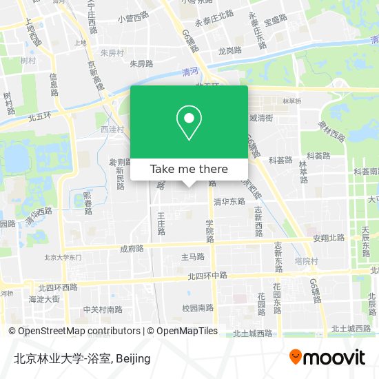 北京林业大学-浴室 map