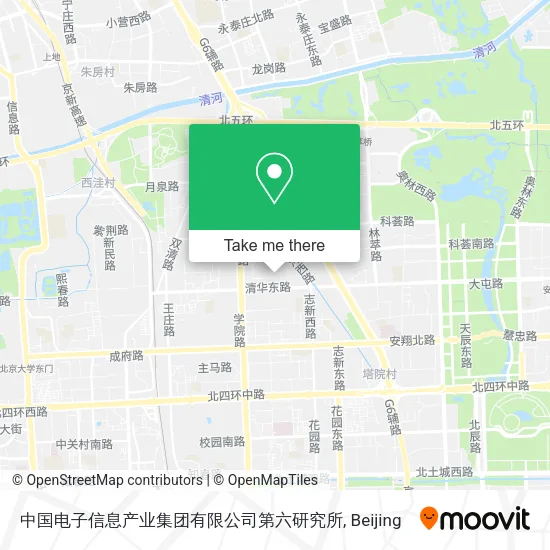 中国电子信息产业集团有限公司第六研究所 map