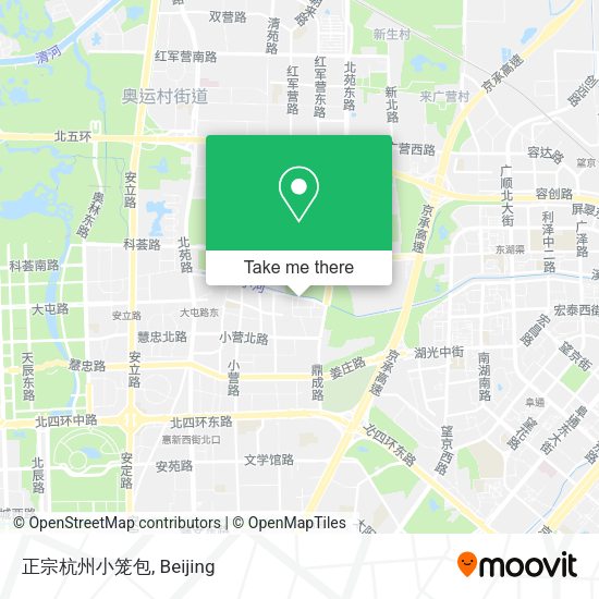 正宗杭州小笼包 map