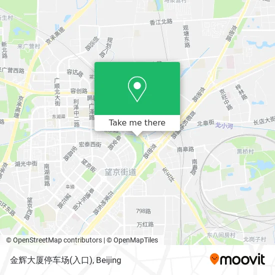 金辉大厦停车场(入口) map