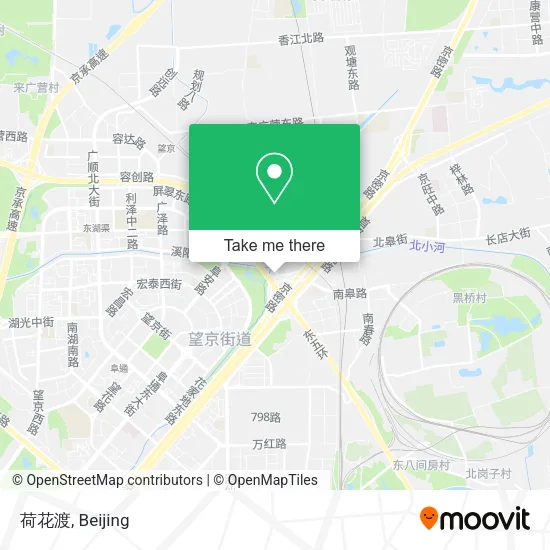 荷花渡 map
