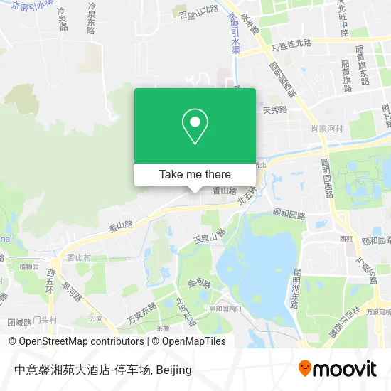 中意馨湘苑大酒店-停车场 map