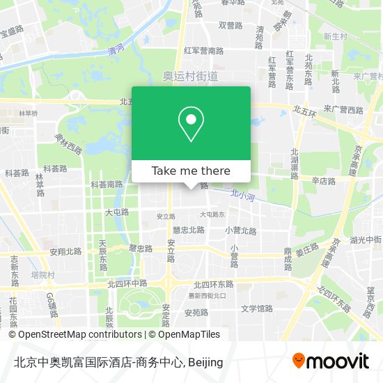 北京中奥凯富国际酒店-商务中心 map