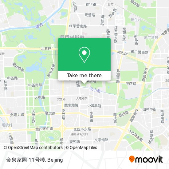 金泉家园-11号楼 map