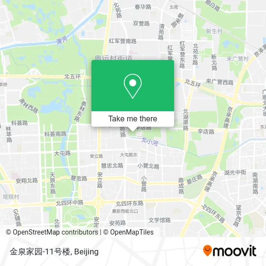 金泉家园-11号楼 map