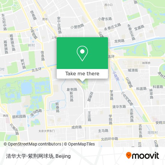 清华大学-紫荆网球场 map