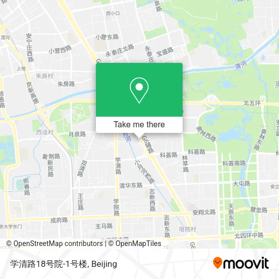 学清路18号院-1号楼 map