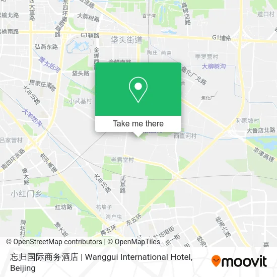 忘归国际商务酒店 | Wanggui International Hotel map