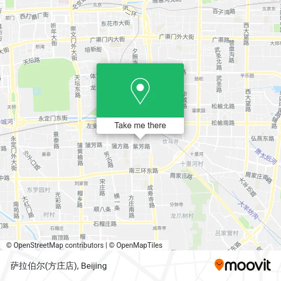 萨拉伯尔(方庄店) map