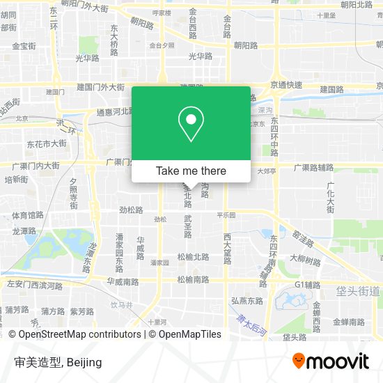 审美造型 map