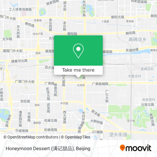 Honeymoon Dessert (满记甜品) map