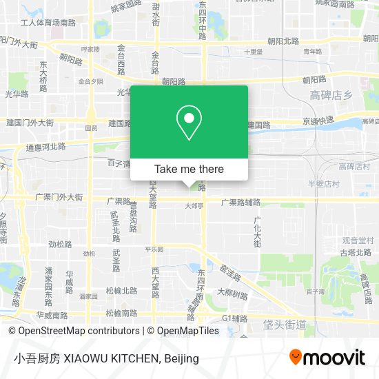 小吾厨房 XIAOWU KITCHEN map
