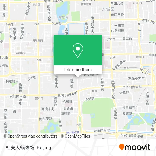 杜夫人蜡像馆 map