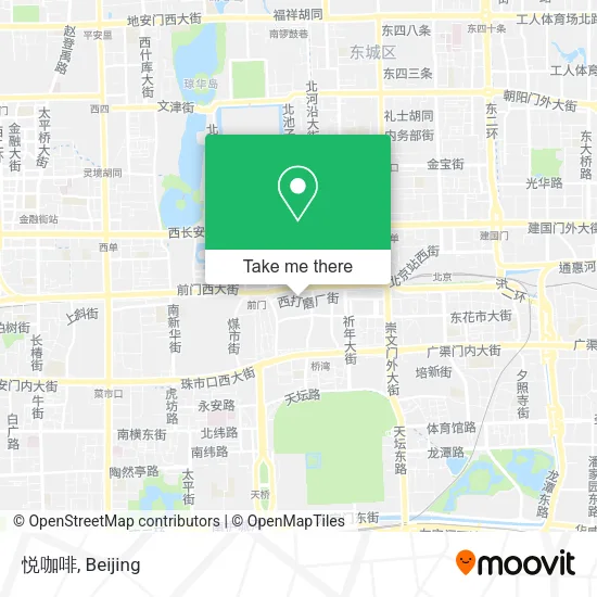 悦咖啡 map