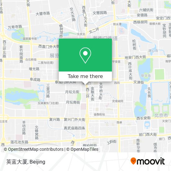 英蓝大厦 map