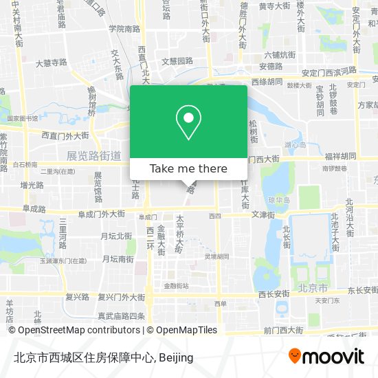 北京市西城区住房保障中心 map