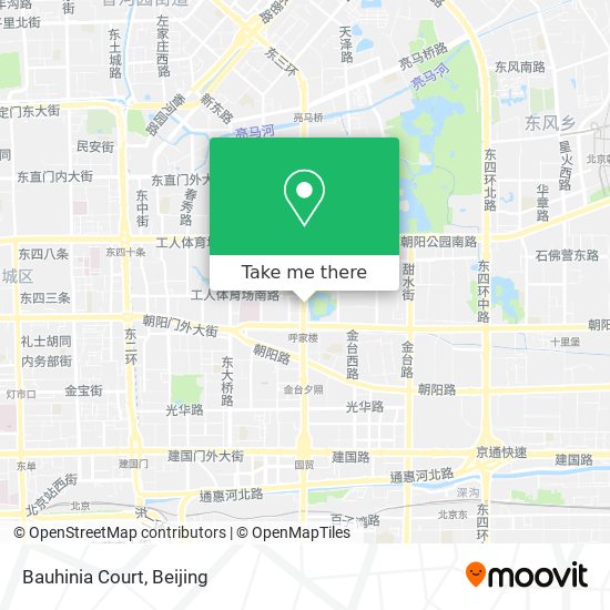 Bauhinia Court map