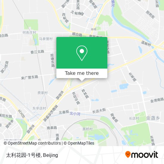 太利花园-1号楼 map