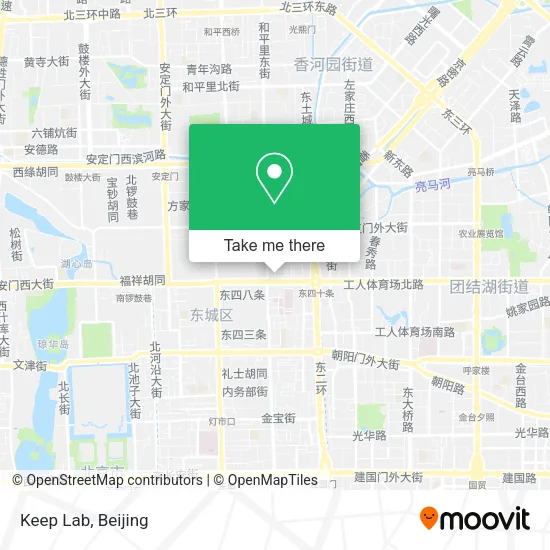 Keep Lab map