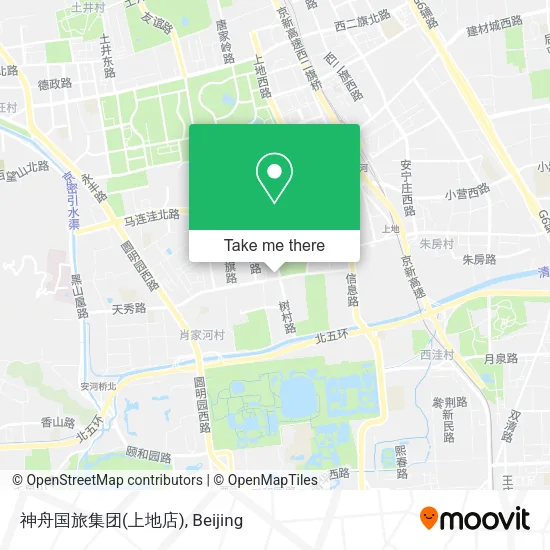 神舟国旅集团(上地店) map