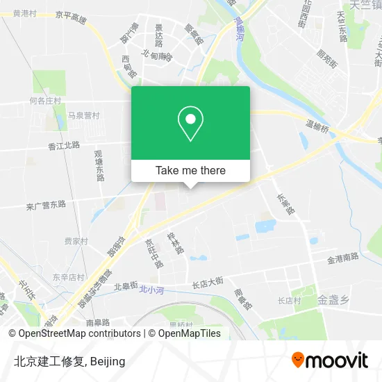 北京建工修复 map
