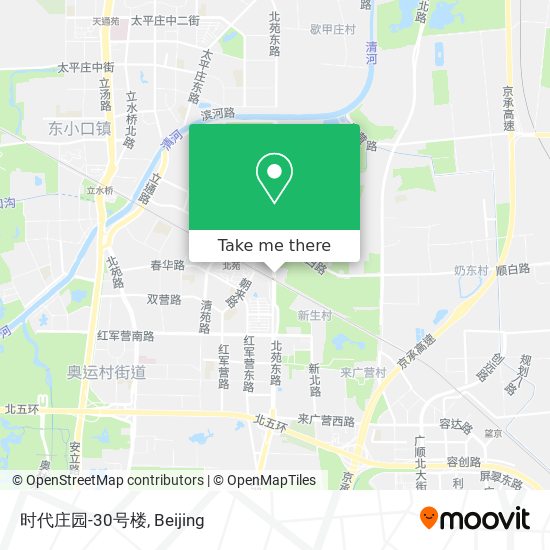 时代庄园-30号楼 map