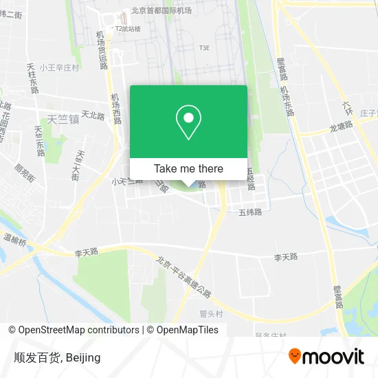 顺发百货 map