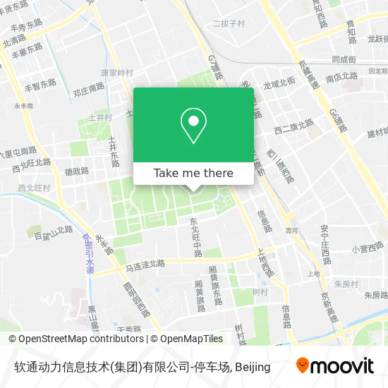 软通动力信息技术(集团)有限公司-停车场 map