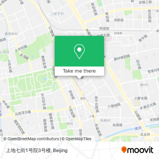 上地七街1号院3号楼 map