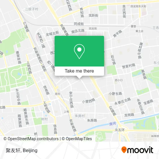 聚友轩 map