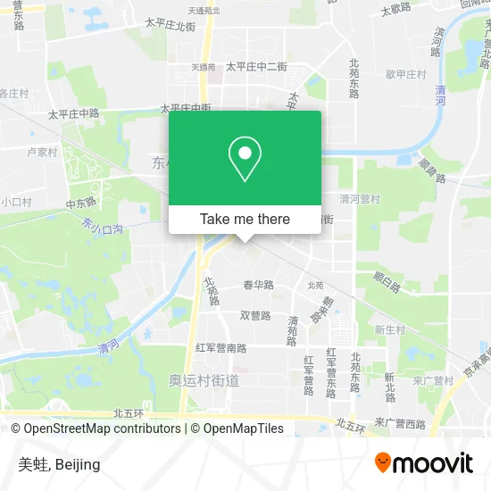 美蛙 map