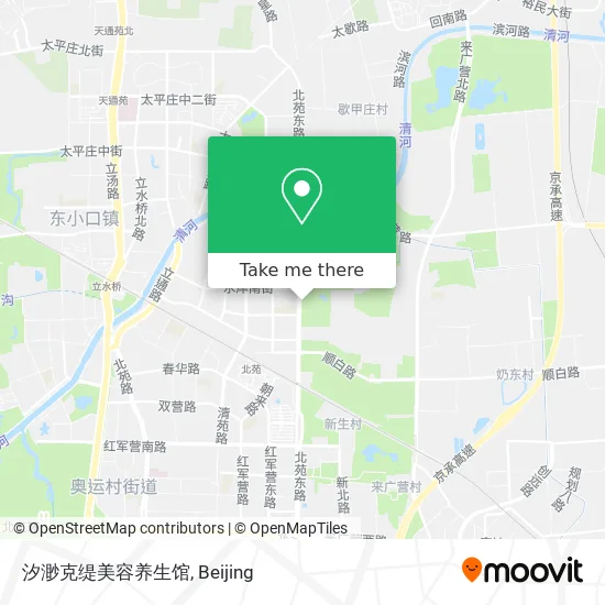 汐渺克缇美容养生馆 map